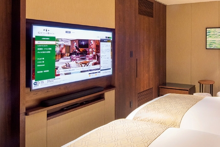 ホテル客室用テレビを実際に導入いただいた事例はこちらのバナー画像