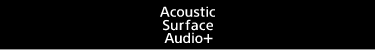 アコースティック サーフェス オーディオ プラスのロゴ画像