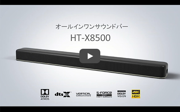 SONY - 【使用少ない美品】SONYサウンドバー HT-X8500 箱無しの+spbgp44.ru