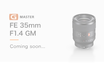 FE 35mm F1.4 GM Coming soon...