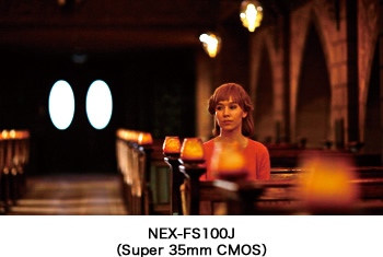 NEX-FS100J（Super 35mm CMOS）