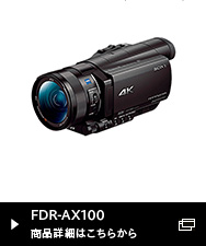 FDR-AX100V[Y iڍׂ͂炩
