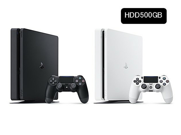 PlayStation®4 500GB (ジェット・ブラック/グレイシャー・ホワイト)