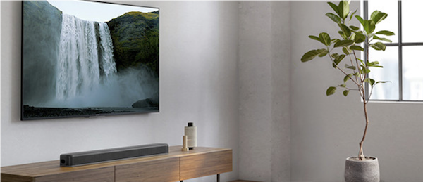 ※ テレビの商品画像はKJ-X8550Fです。サウンドバー（別売）はHT-X8500です