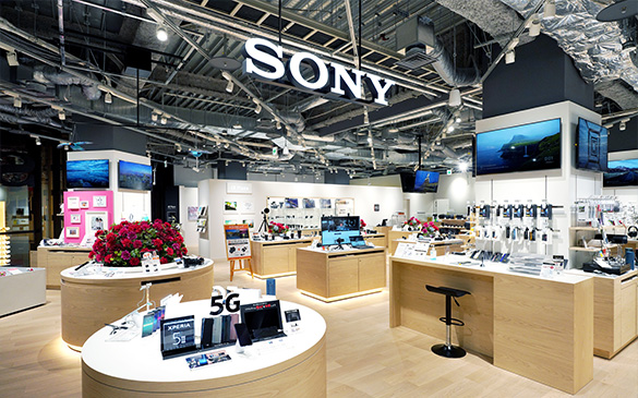 Sony's Direct Retail Outlets for Overseas Models 索尼海外机型直店的介 | ソニーストアについて | ソニー