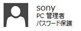Sony PCǗ pX[hی