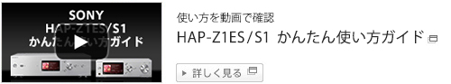 HAP-Z1ES/S1 񂽂gKCh