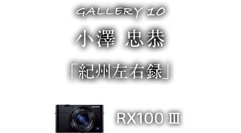 小澤 忠恭「紀州左右録」 RX100III