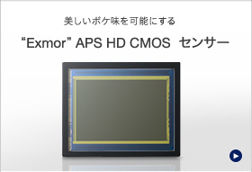 “Exmor”APS HD CMOS センサー