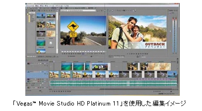 uVegas™ Movie Studio HD Platinum 11vgpҏWC[W