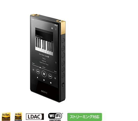 ハイエンド・ストリーミングWALKMAN® NW-ZX707 ブラック